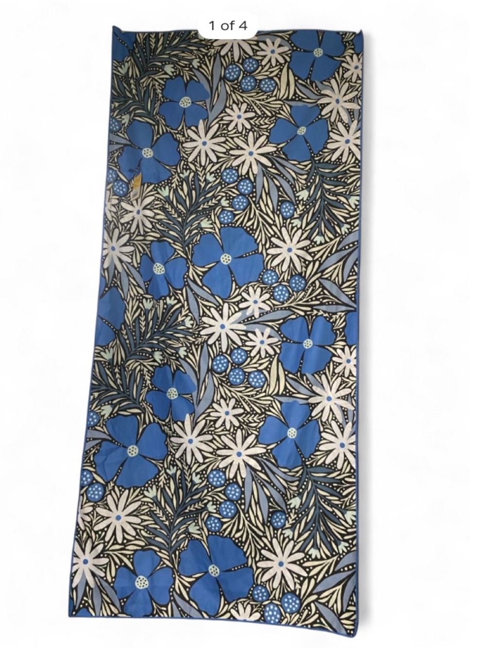 Ripskirt Hawaii Blue Floral Beach Towel 29x61